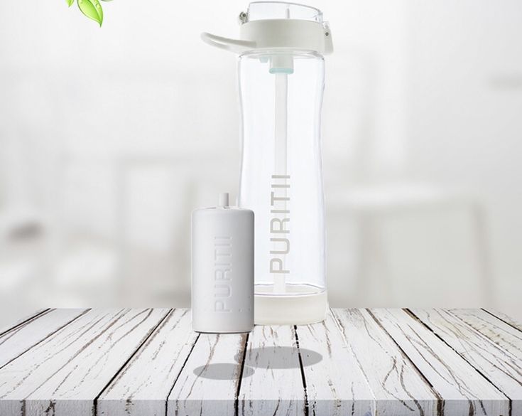 Puritii Tritan Water Filter Bottle